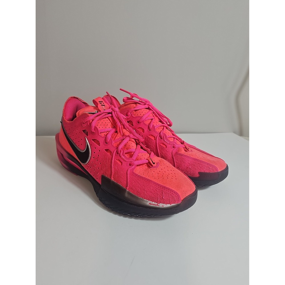 Nike Air Zoom GT Cut 3 Punch "Mens Size 9" Pink Black DV2913-600 Low Top